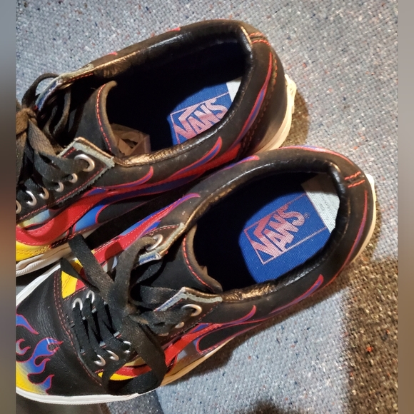 Vans Old Skool Flame Race (Sample Pair) Size Mens 9 - Picture 9 of 10